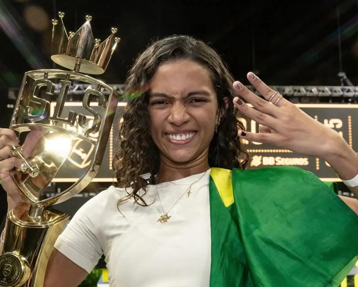 Rayssa Leal faz história e conquista o tetracampeonato da SLS em São Paulo